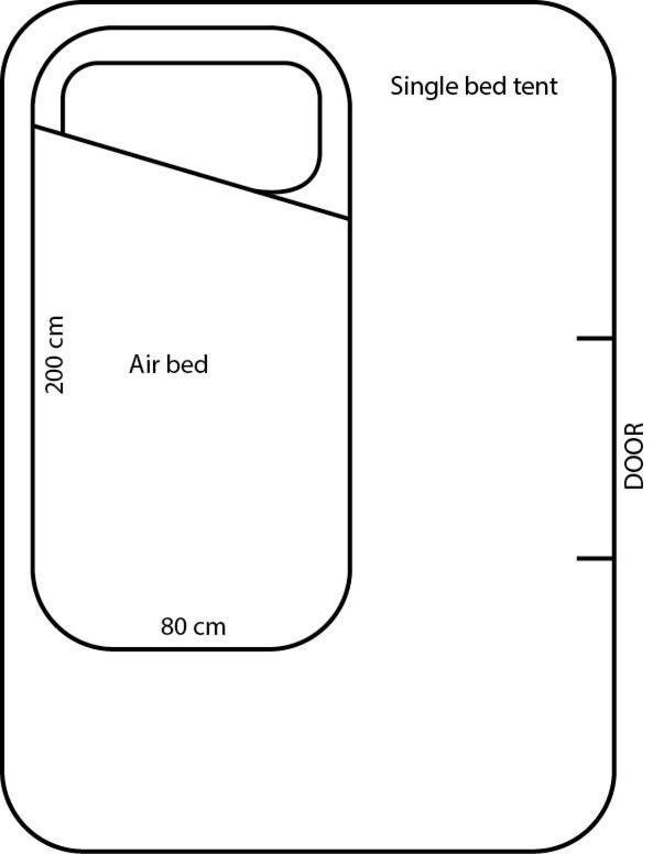 Indoor Camping Helsinki Otel Dış mekan fotoğraf